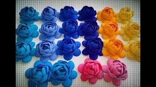 DIY КУПАВКА из ФОАМИРАНА/маленькие цветочки из фоамирана/сделай сам DIY КУПАВКА из ФОАМИРАНА/маленькие цветочки из фоамирана/сделай сам