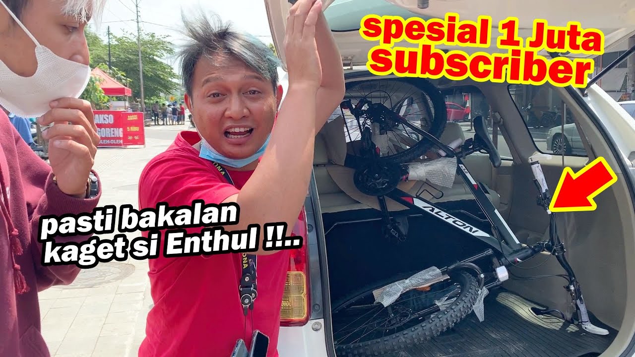 Kejutan spesial 1 juta subscriber !! ENTHUL MALAH KETAKUTAN