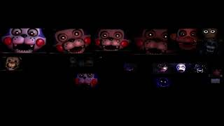 All FNAC Jumpscares at the same time