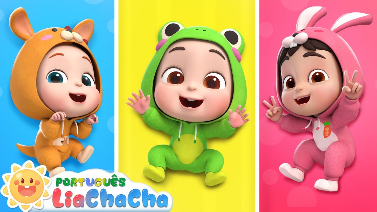 Lia e ChaCha Brincam com Animais | Canção do Animal |  LiaChaCha em Português - Músicas Infantis