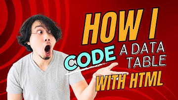 Title: "Creating a Data Table with HTML: Step-by-Step Tutorial" 😧