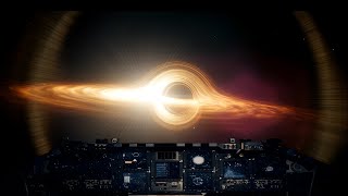 Falling into a Black Hole simulation 4K