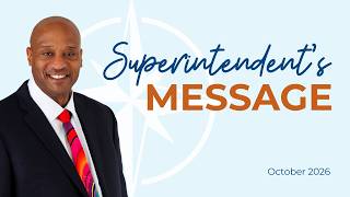 Superintendent's Message October 2026