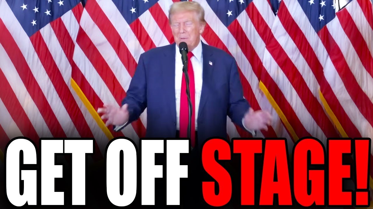 Crowd AUDIBLY GASPS as Trump LOSES HIS SH*T ON STAGE!