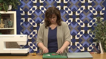 Lessons in Creativity - Episode 401 - Half-Square Triangles and Stitch-and-Flip Flying Geese