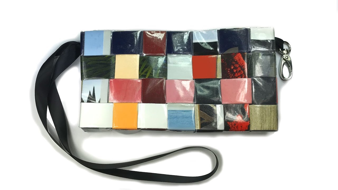 Woven Magazine Clutch / Bag DIY YouTube