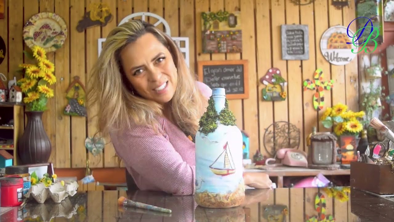 ​Decora con estilo marino: Idea con reciclaje creativo. #diycrafts #artecreativo #zaryzu #tips 