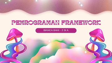 Pertemuan 6 - Pemrograman Framwwork