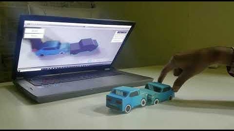 3d Car Model tracking using VisionLib in Unity3d