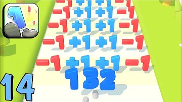 Number Run 3D - All Levels Gameplay Walkthrough - Android, iOS Max Lvl 276-399  Part 14