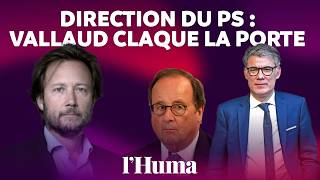 Les socialistes en crise après le départ de Boris Vallaud de la direction du parti