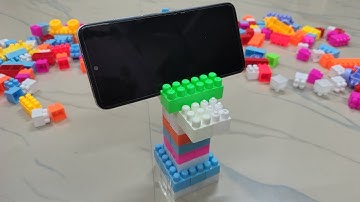Satisfying DIY Phone Stand /ASMR Building Blocks/block game/lego blocks #asmr#buildingblocks #toys