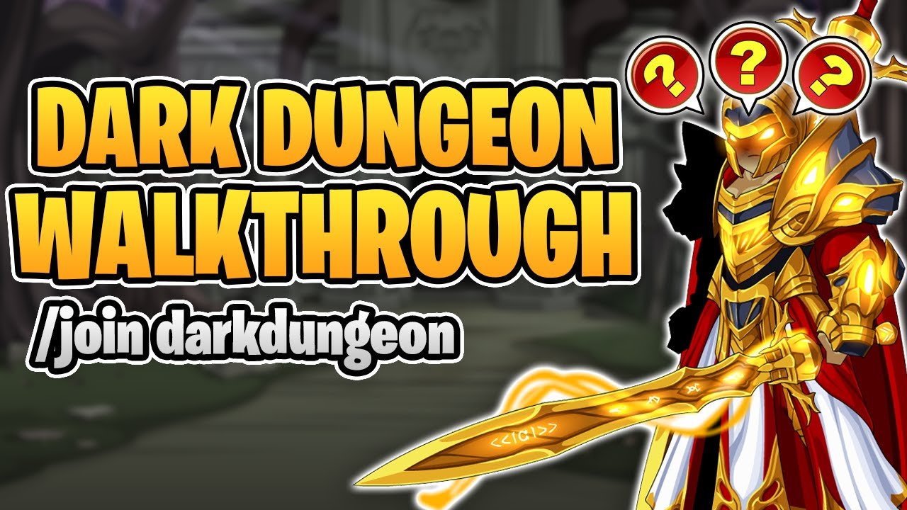Dark Dungeon Quest Walkthrough /join darkdungeon - AQW