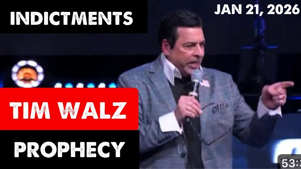 [TIM WALZ: PROPHECY] INDICTMENT COMING- Hank Kunneman SPECIAL PROPHETIC WORD Jan 21, 2026