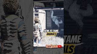 How to tame animals in Icarus | Survival Guide #icarusgame #survivalgames #openworld