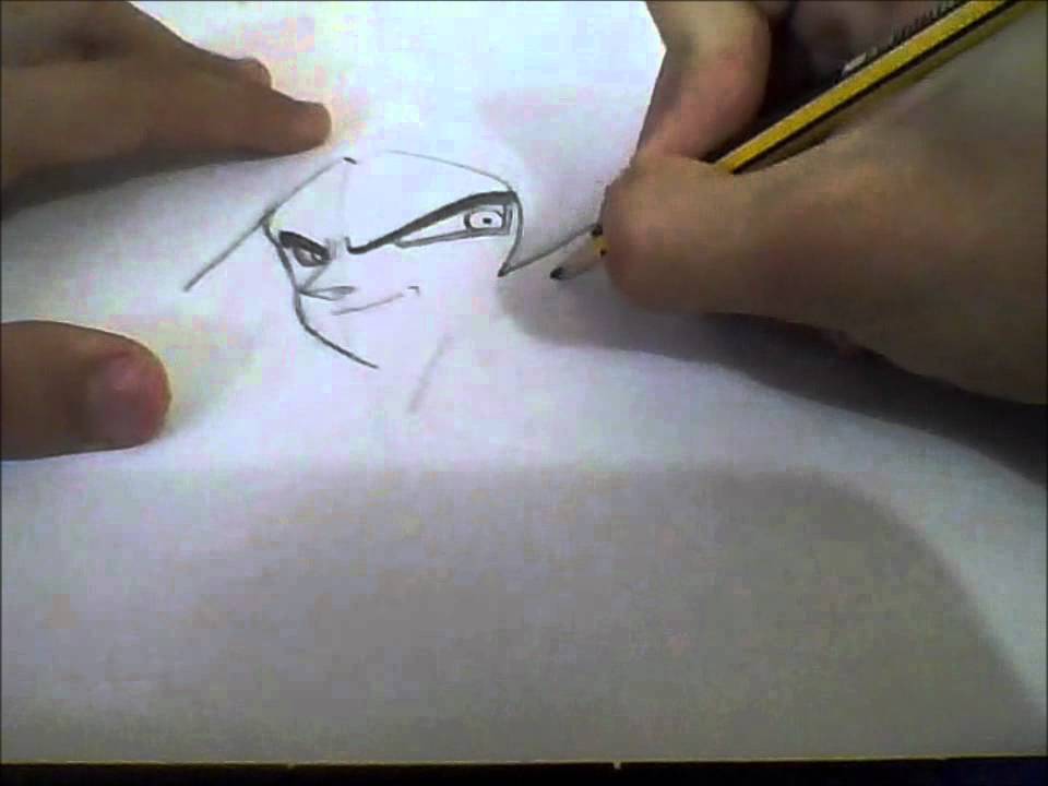 Dibujando a: Goku SS4 (DRAGON BALL GT)