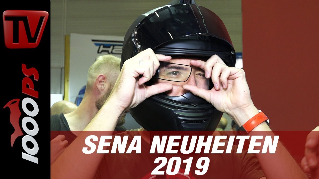 Motorradhelm Headup Display - SENA gibt Ausblick in die Zukunft - Neuheiten  2019 - YouTube