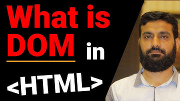 What is DOM in Urdu | What is Document Object Model in Urdu