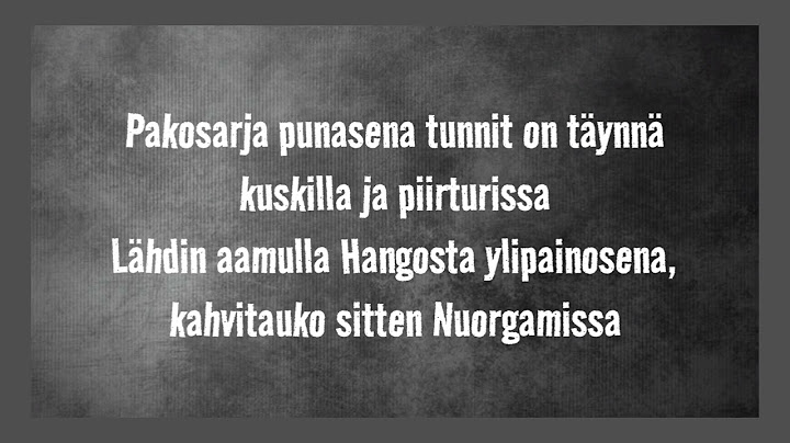 Näihin hommiin ei synnytä - Portion Boys - sanat