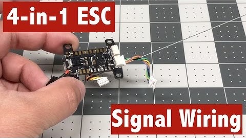 4-in-1 ESC Signal Wiring