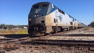 Railfanning CSX/Amtrak in Plant City, FL 12/22/16