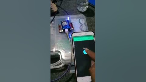 Turn on LED with Blynk and Wemos D1 Mini By Internet
