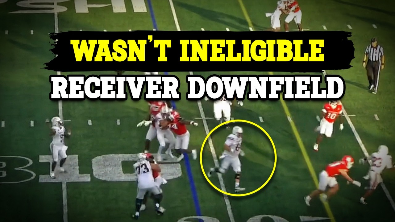 Why This Wasn't Ineligible Receiver Downfield
