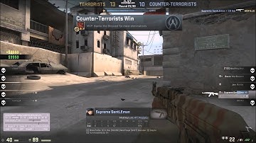 CS:GO fake flash kill