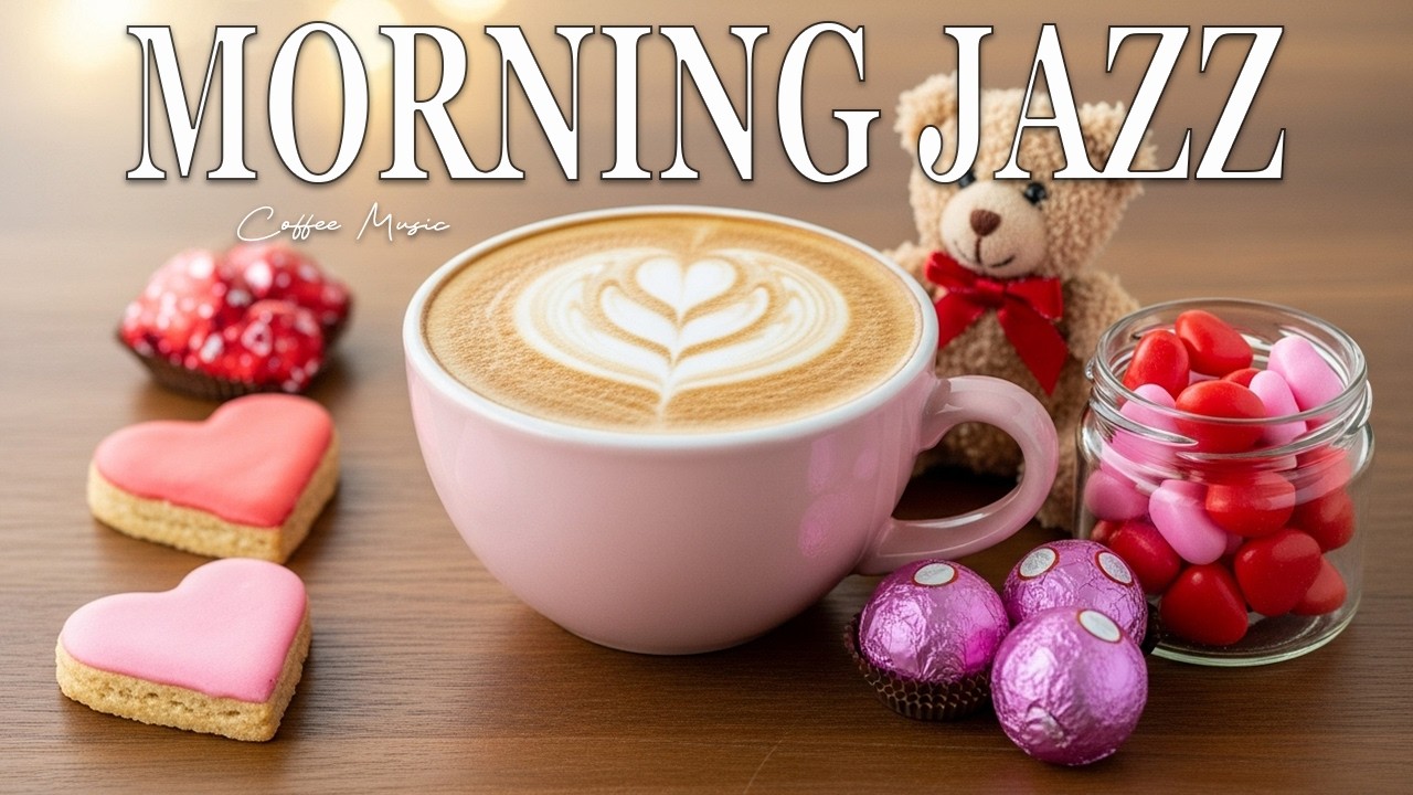 February Morning Café Jazz ☕ Soft Coffee Ambience & Bossa Nova Instrumental for Stress Relief