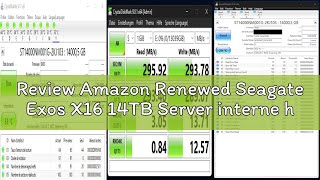 Review Amazon Renewed Seagate Exos X16 14TB Server interne harde schijf ST14000NM001G 3.5" HDD SATA