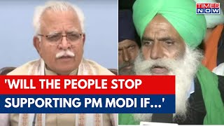 Farmer Protest: Haryana CM Khattar Reacts On Farmer Leader Jagjit Singh Dallewal's Comments