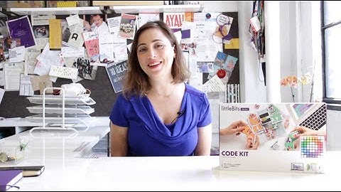 Intro by littleBits founder & CEO, Ayah Bdeir -- littleBits Education Code Kit
