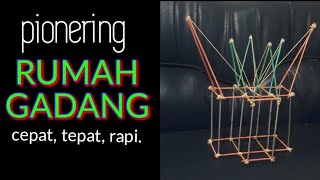 Pionering rumah gadang | pionering pramuka terbaik