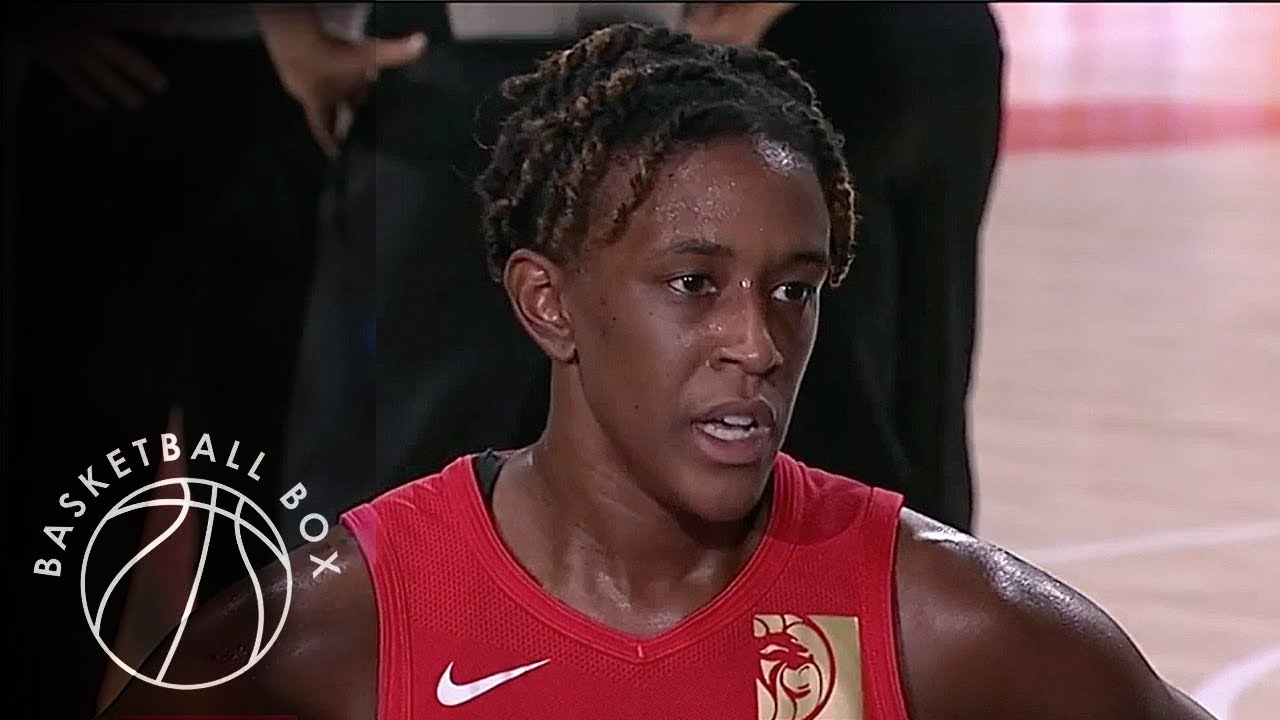 [WNBA Playoffs Semifinals Game 4] Danielle Robinson Mid-Game Interview, LVA vs CON, September27,2020