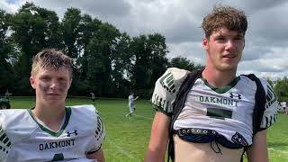 Oakmont’s Sam Curtis and Joe Gray talk about the win over St. Paul by Telegram Video 298 views 2 years ago 2 minutes, 31 seconds