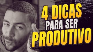 4 DICAS para ser PRODUTIVO | Héber Simeoni