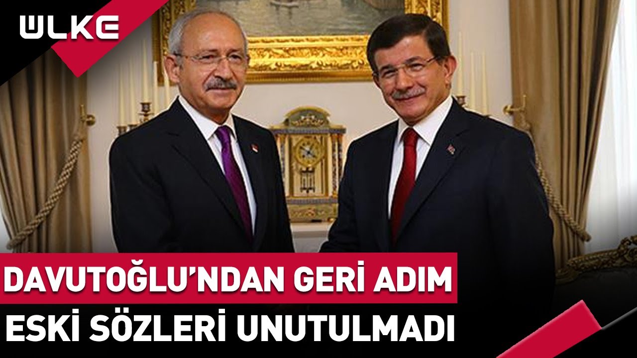 ⁣Davutoğlu'nun Eski Sözleri Gündem Oldu!