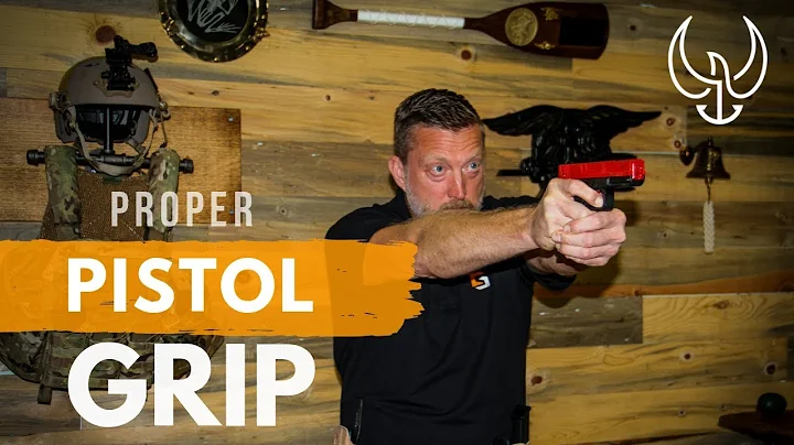 Proper Pistol Grip - Navy SEAL Teaches How to Grip a Pistol