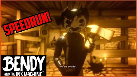 Bendy and the Ink Machine chapter 2 speedrun! (9 minutes!)