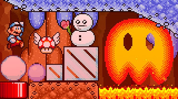 Mystery of Negaposy Island (SMBX 1.4.5) Freezing Burn. ᴴᴰ