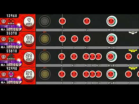 【太鼓の達人 AC】激レアさんスペシャルメドレー【全難易度同時再生】