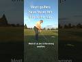 Do you know what the top of your swing should feel like?