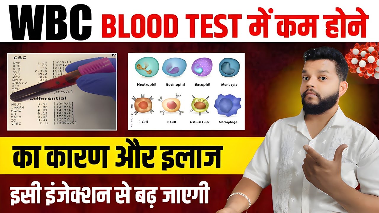 WBC कम होने का कारण और इलाज | Treatment Of Low WBC Count In CBC Report