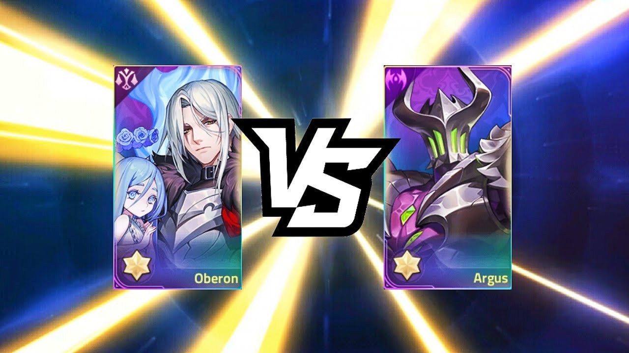 Oberon vs Argus - Who's better? 🤔 | Mobile Legends: Adventure