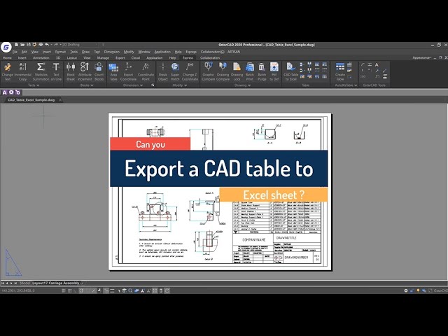 CAD sang Excel: Bí Quyết Chuyển Đổi Dữ Liệu Nhanh Chóng và Chính Xác