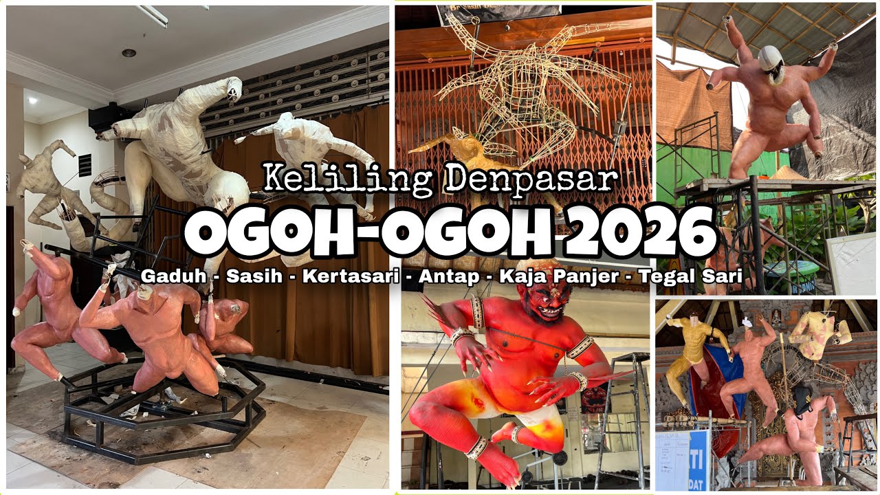 Denpasar Gerak Capat - Keliling Panjer dan Sesetan Melihat Ogoh Ogoh 2026