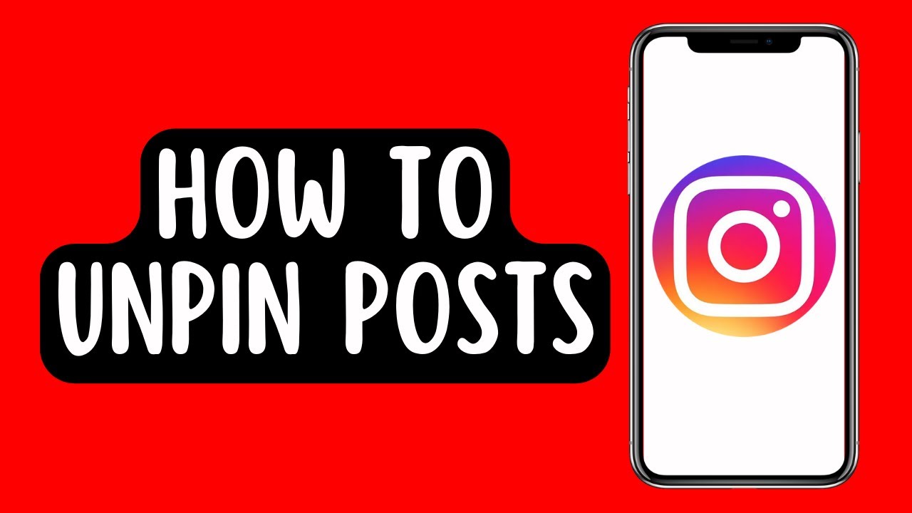 How To Unpin Posts On Instagram - YouTube