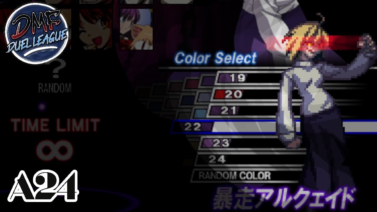 [MBAACC] A24 Fastburn Thriller: DMF Duel Match vs. Scarlette [S-Tier]