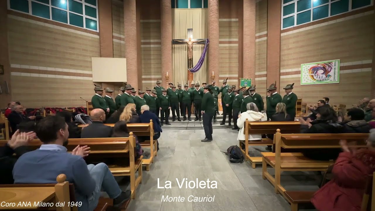 Coro ANA Milano - Concerto a Desio, 17 Marzo 2024