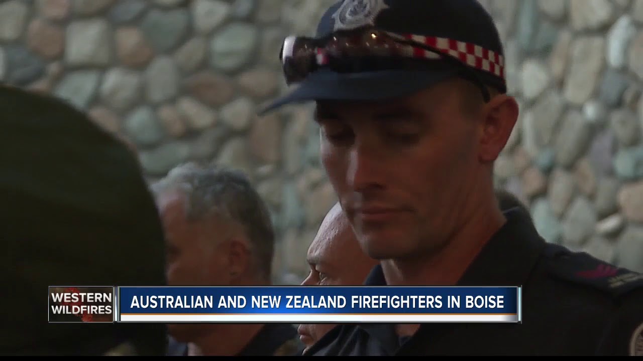Largest Ever Australia and New Zealand Firefighter Deployment Arrives in Boise